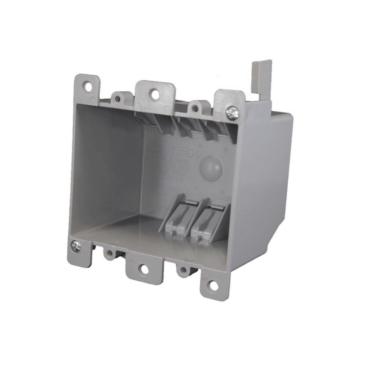 Cantex EZ25DO Old Work Ez Box Outlet Box Gray PVC