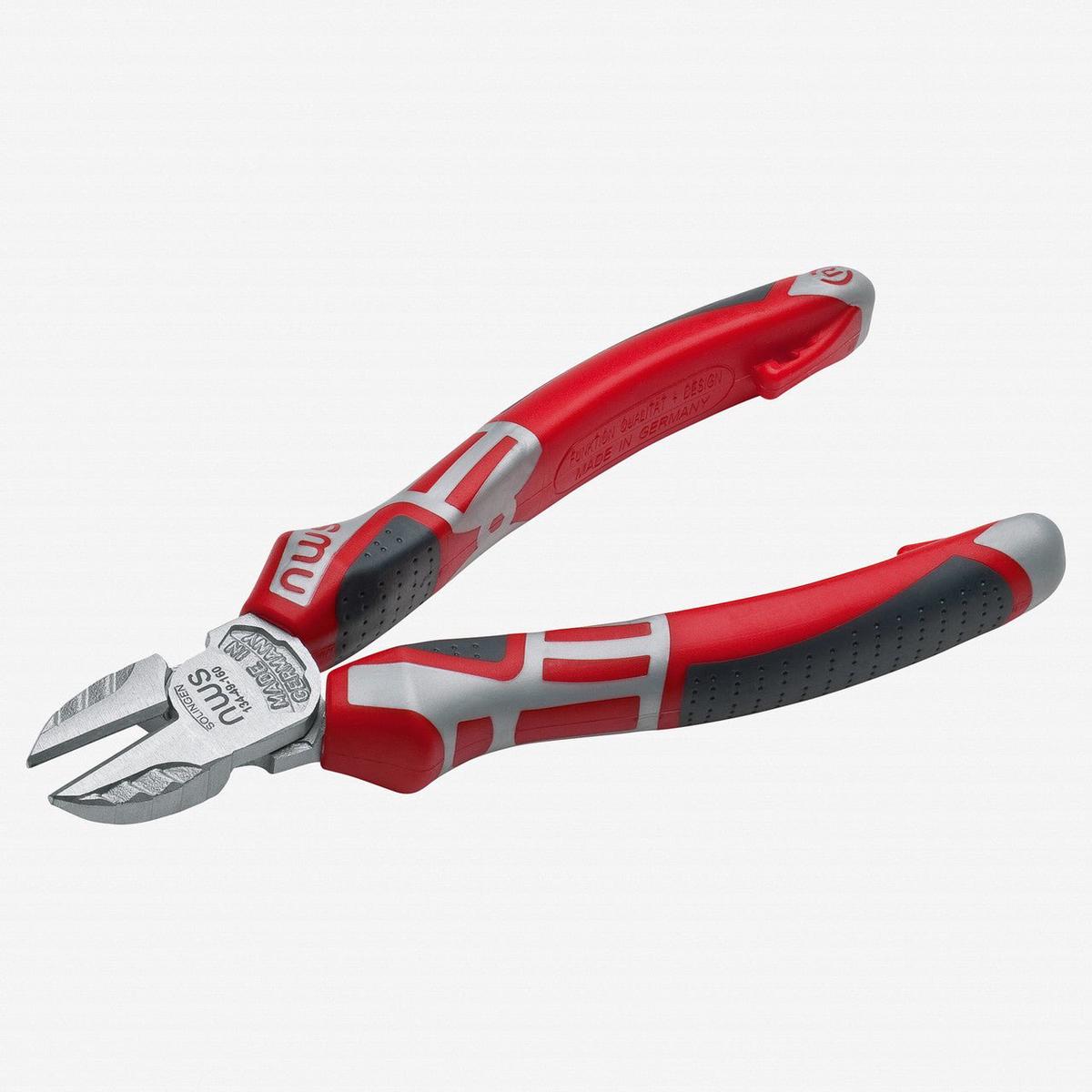 NWS 525 Side Cutter - Matte Chromium - SoftGripp Tethered Attachment