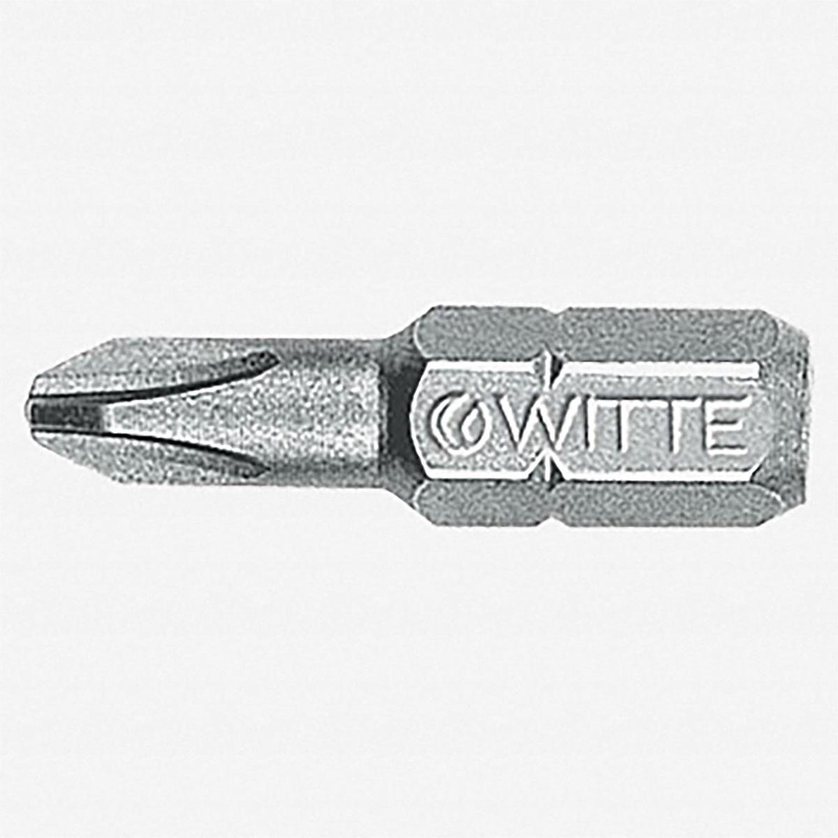 Witte Pro Phillips Bit with Truncated Tip 2 x 25mm