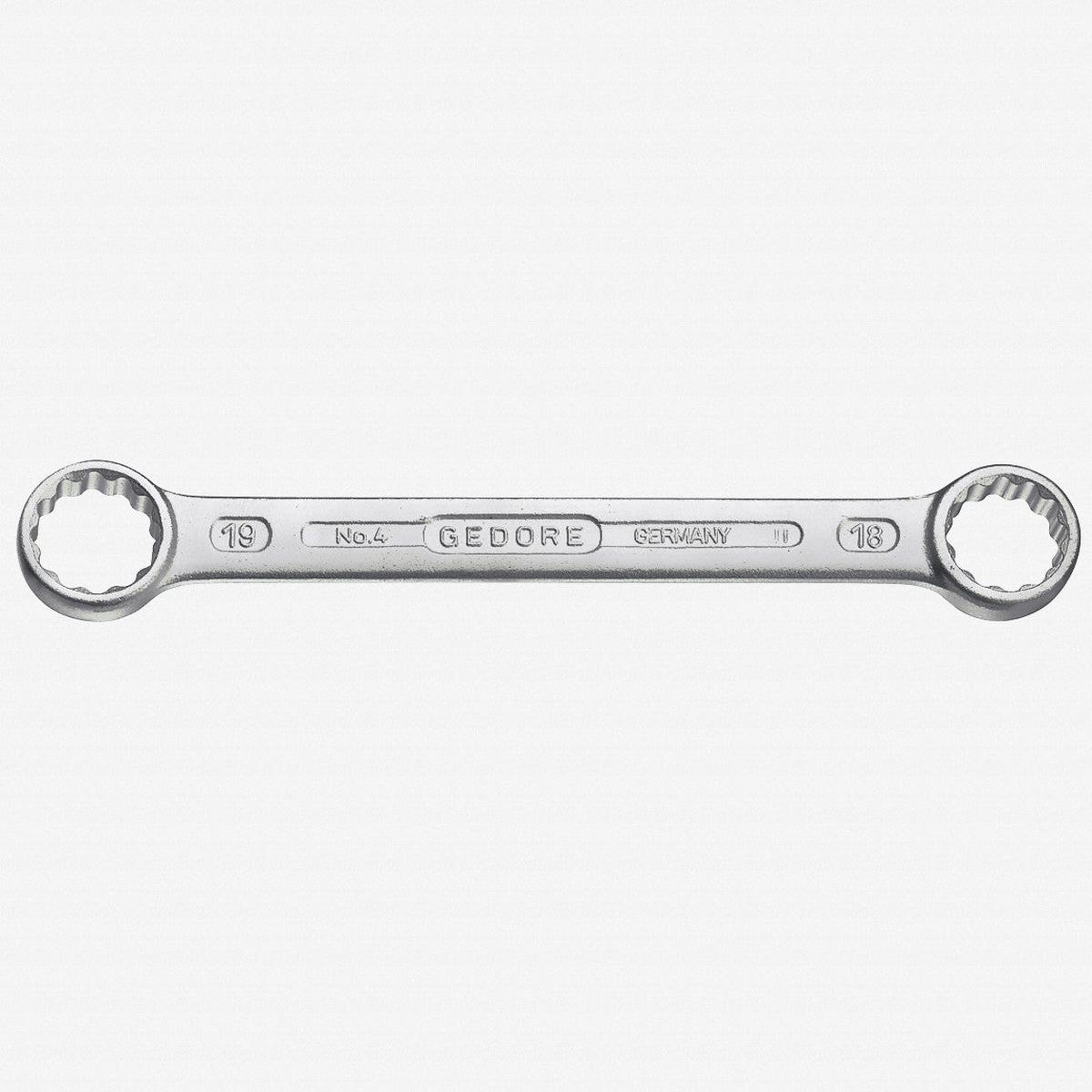 Gedore 4 10x13 Flat ring spanner 10x13 mm