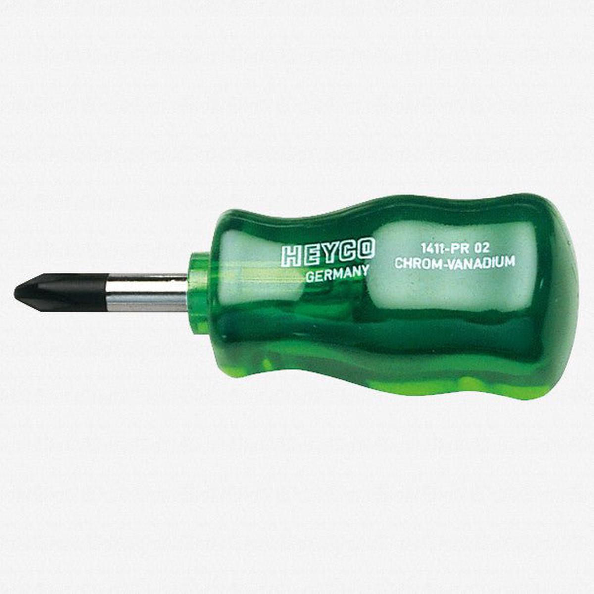 Heyco Phillips Stubby Screwdriver with Acetate Handle 2
