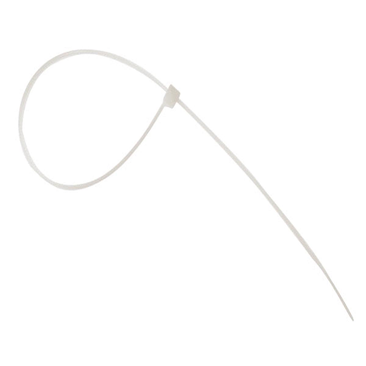 ForgeFix Cable Tie NaturalClear 76 x 380mm (Bag 100)