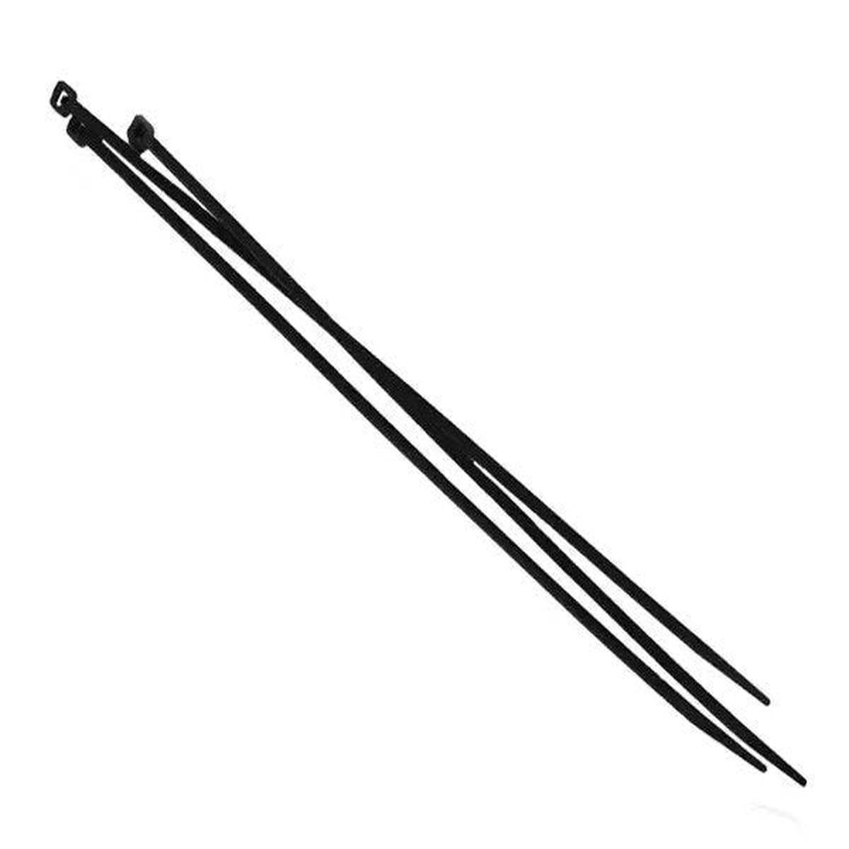 Faithfull Cable Ties Black 36 x 150mm (Pack 100)