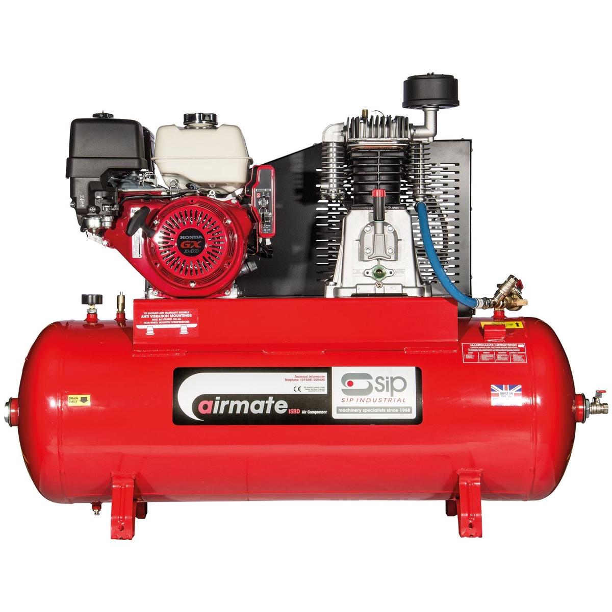 SIP ISHP11200ES Industrial Petrol Compressor - 04463