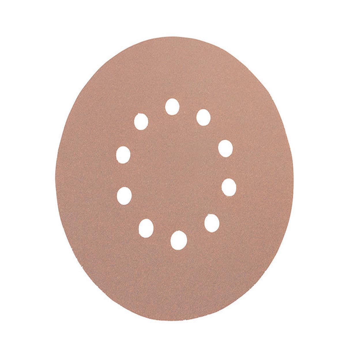 Flex Power Tools Sanding Paper Hook Loop Backing Round 180G (Pack 25)