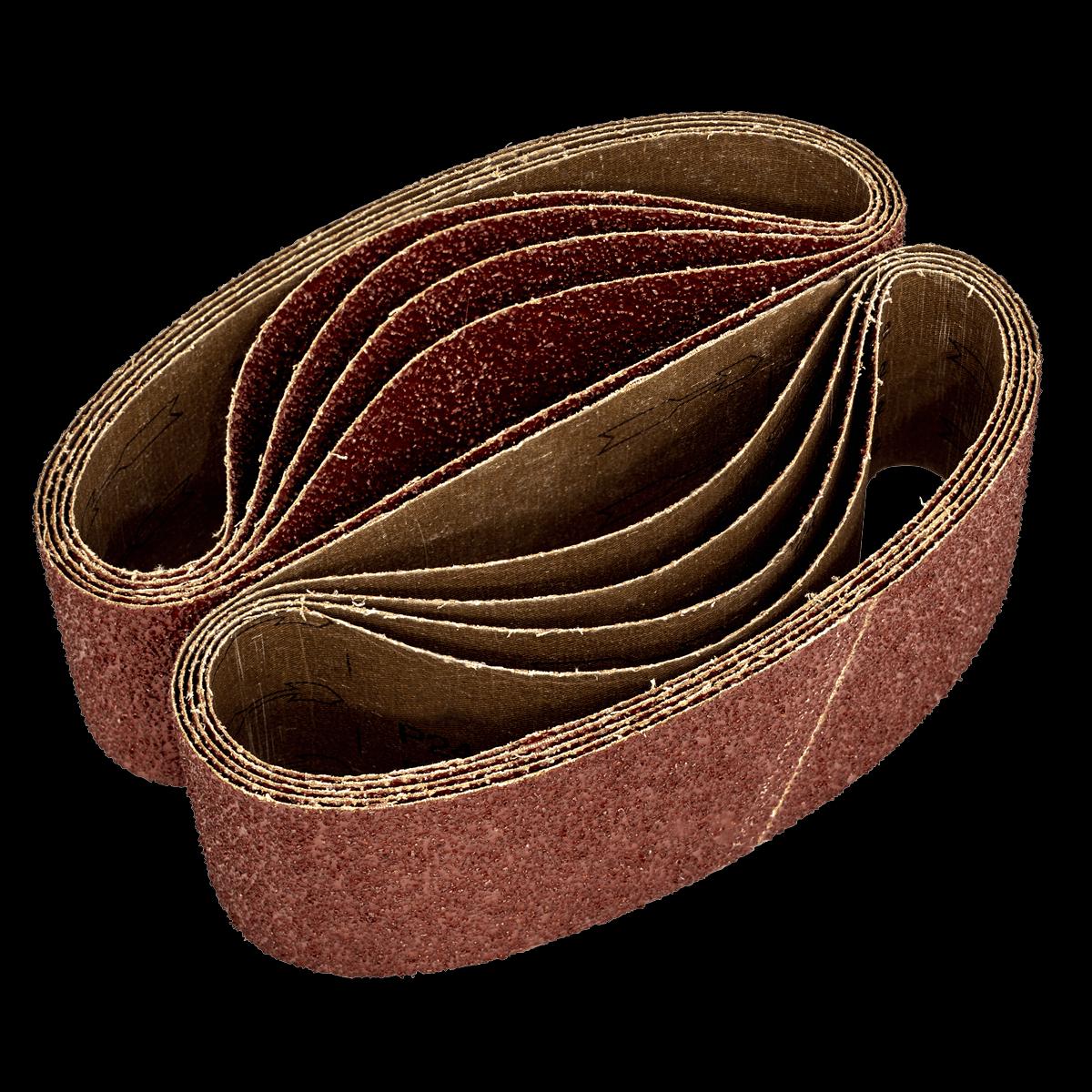 Sealey WSB53245 Sanding Belt 75 x 533mm 24Grit - Pack of 5