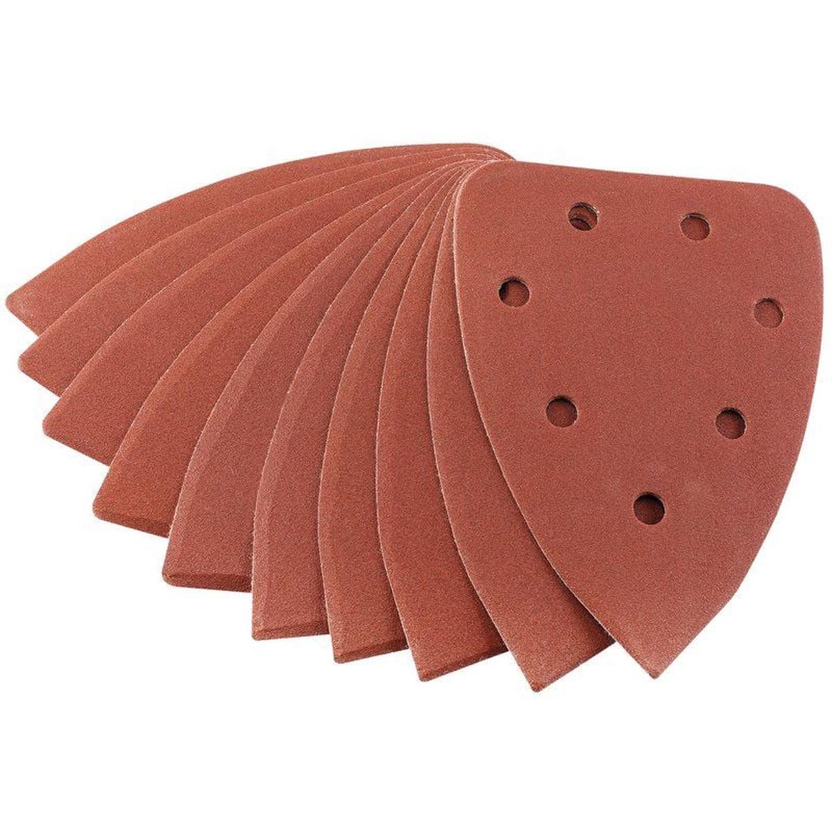 Draper APT253 Aluminium Oxide Sanding Sheets 141 x 141 x 98mm 240 Grit - (92334)