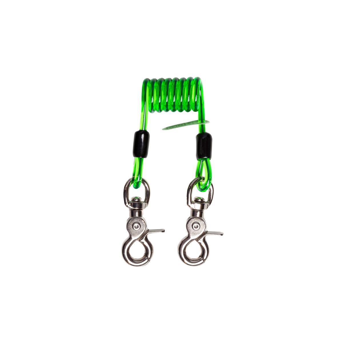 NLG Short Coil Tool Lanyard Quick Clip - (10 Pack)