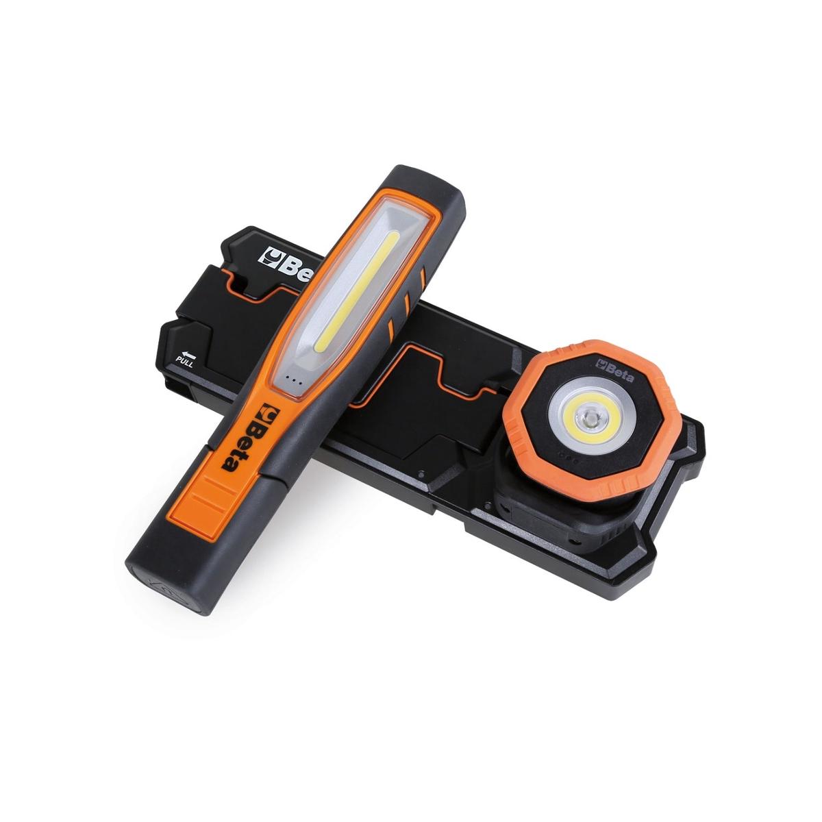 Beta Kit of wireless lamps 1838SW 1838POCKET with compatible charging base 1839BRW - 1839WP2