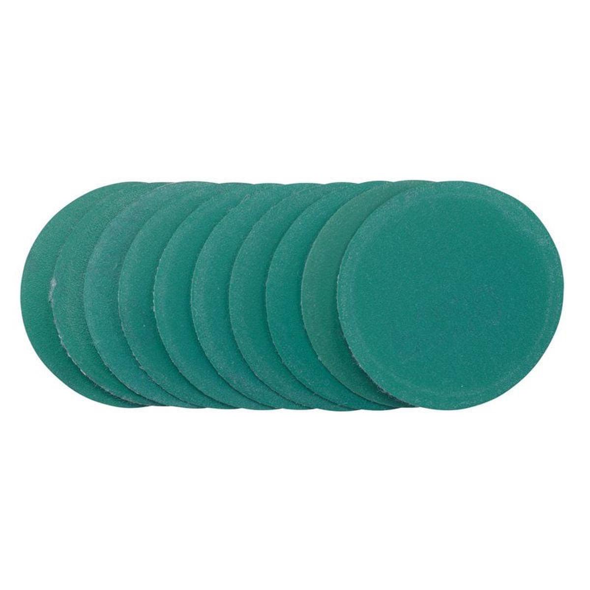 Draper SDWOD50 Wet and Dry Sanding Discs with Hook and Loop 50mm 320 Grit (Pack of 10) - (01066)