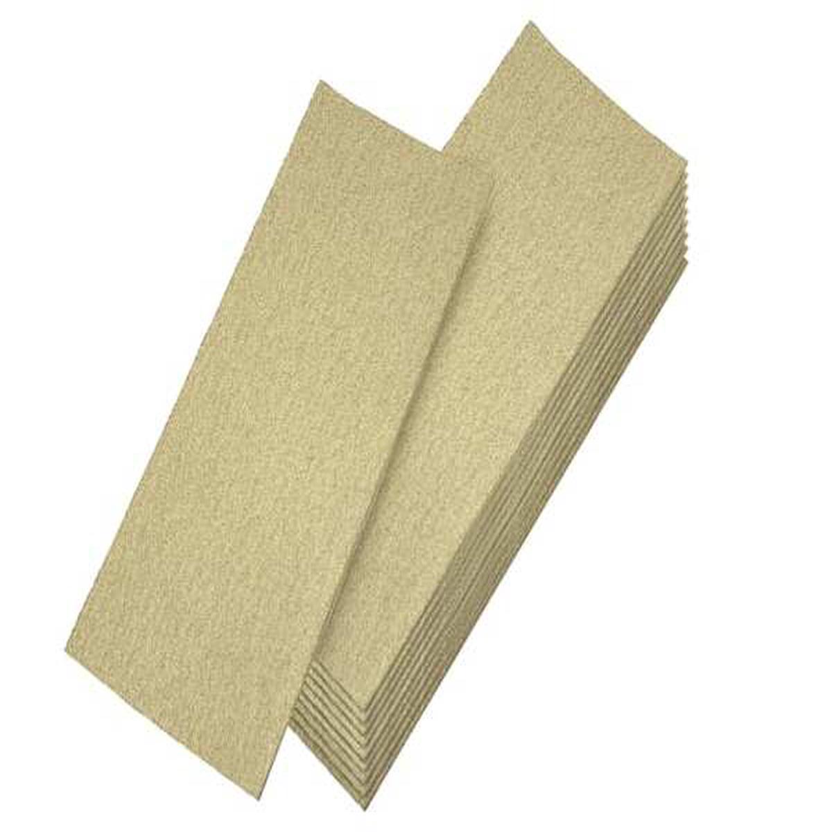 Faithfull 13 Sanding Sheets Orbital Coarse (Pack 10)