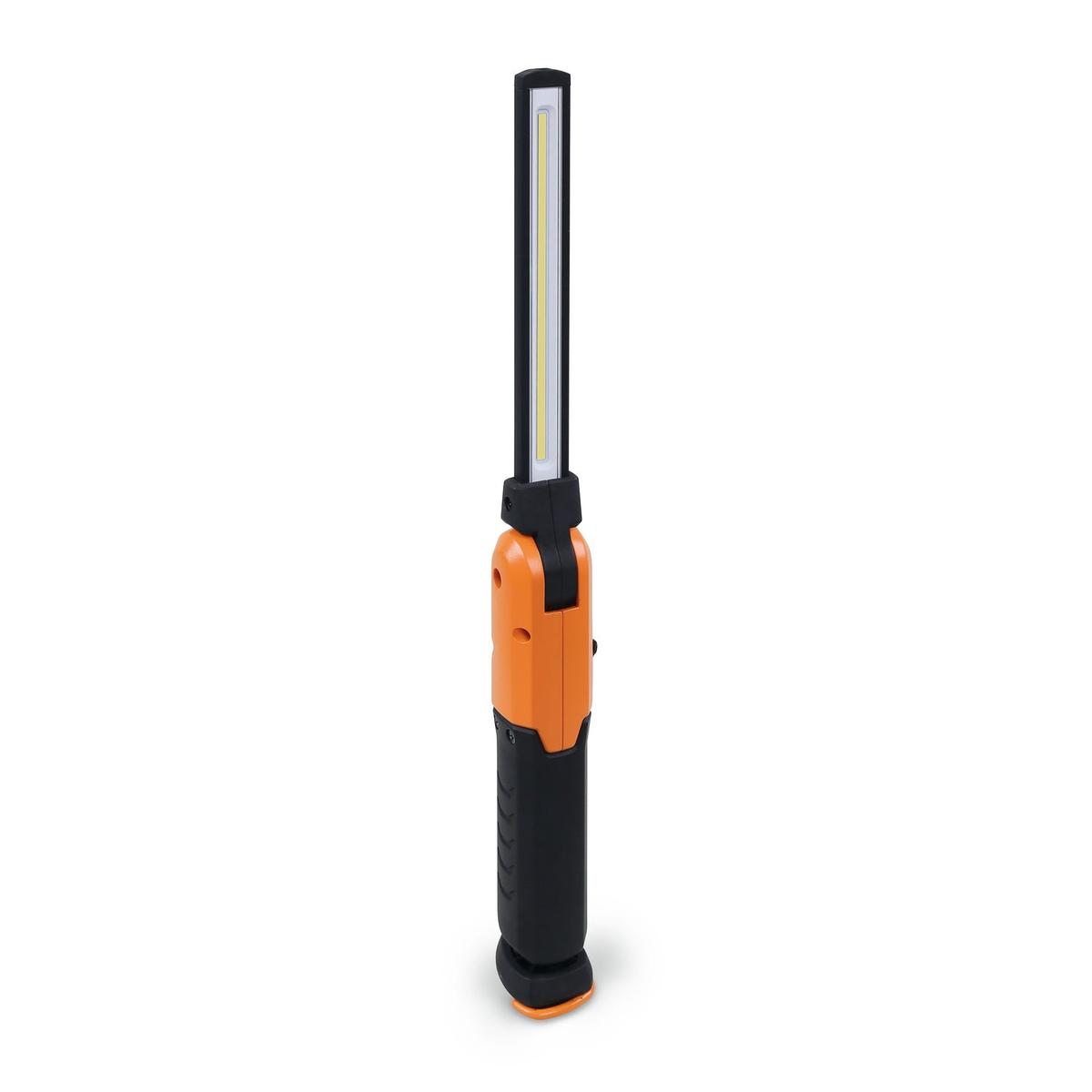 Beta Rechargeable LED inspection lamp with double light emission articulated can be rotated 180 with swivel magnetic base and hook - 1838AM