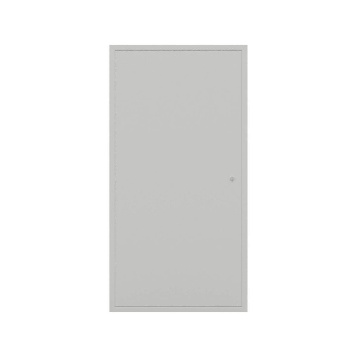1 Hour Fire Rated Metal Single Riser Door Access Panel 3 Point Lock