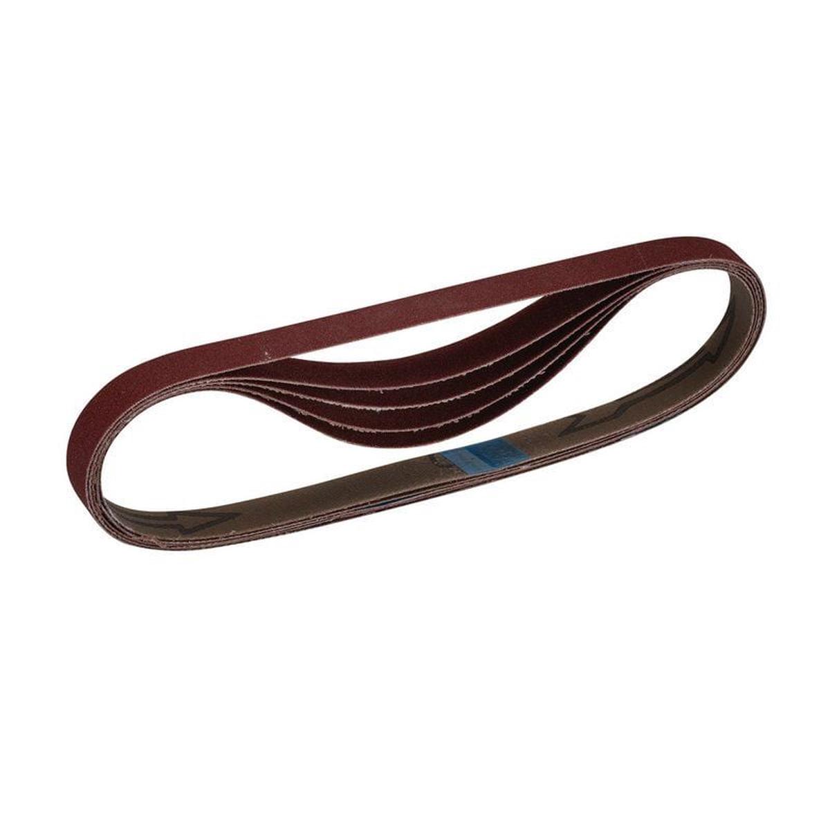 Draper SB13457 Cloth Sanding Belt 13 x 457mm 180 Grit (Pack of 5) - (08691)
