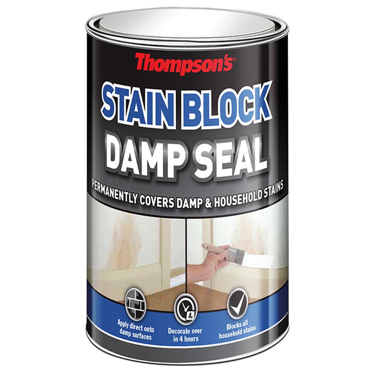 Ronseal Thompsons Stain Block Damp Seal 750ml