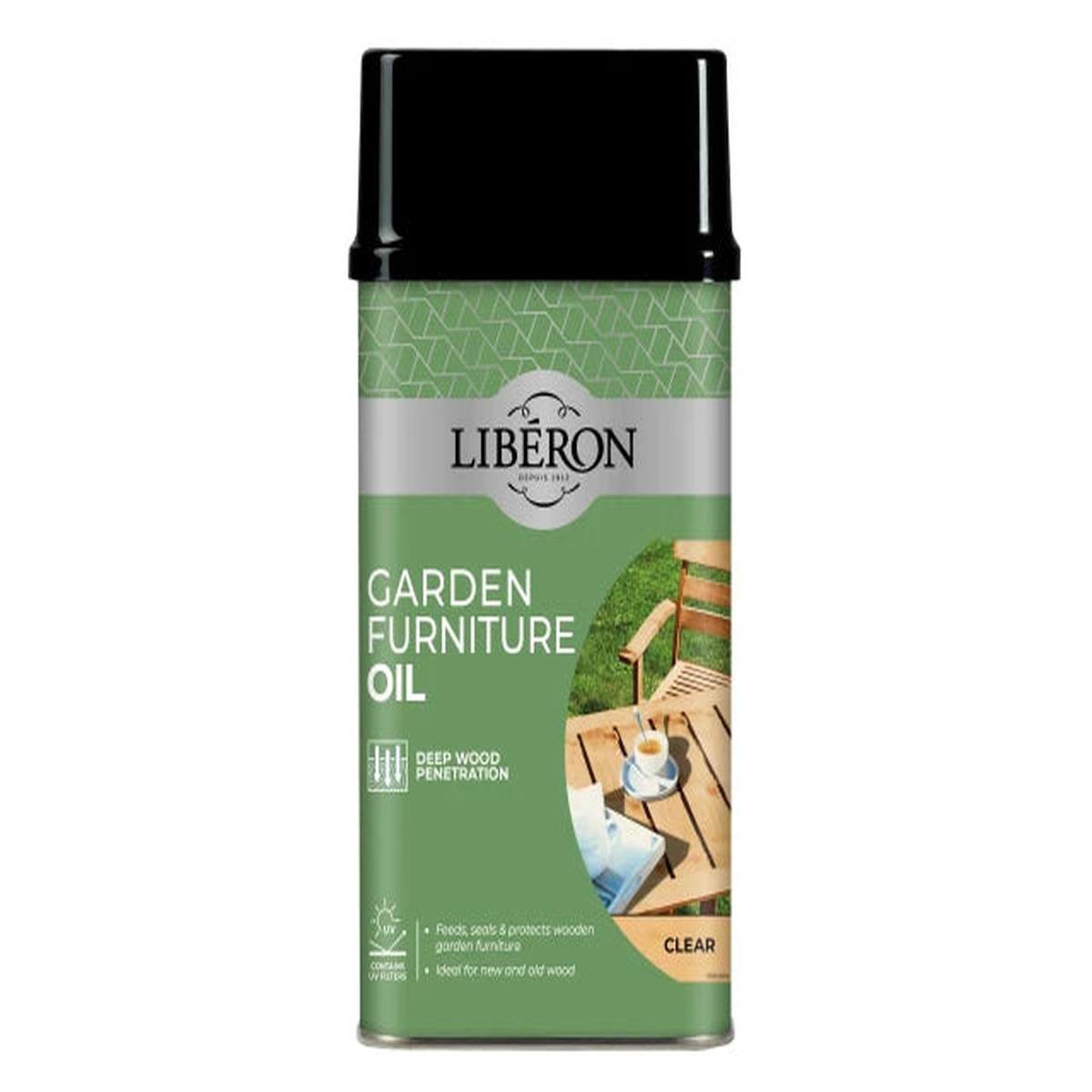 Liberon Garden Furniture Oil Clear 500ml
