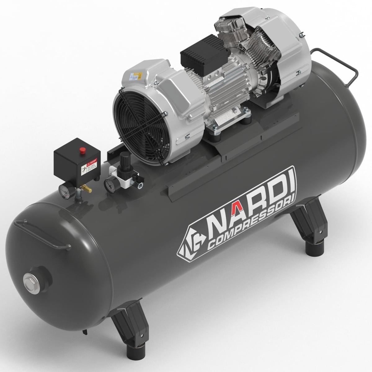 NARDI EXTREME MP 300HP 200ltr Compressor - EXTMP20030