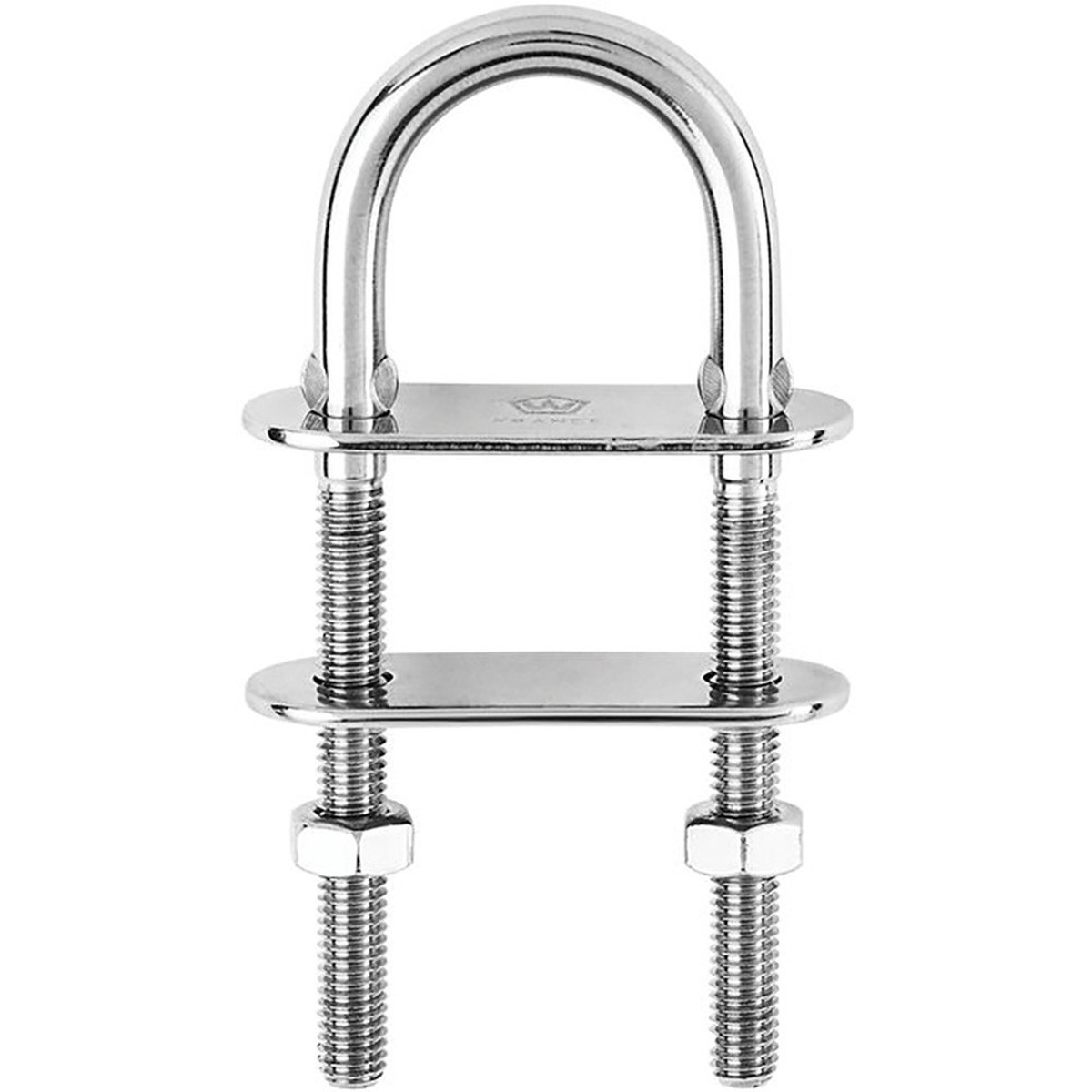Wichard U-Bolt Pad Eye - 8mm Diameter - 516 - 80mm Length - 3-532 6514W