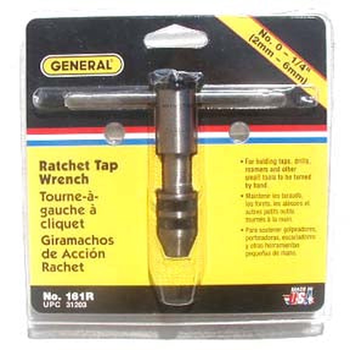General Tools Ratchet Tap Handle (162R)