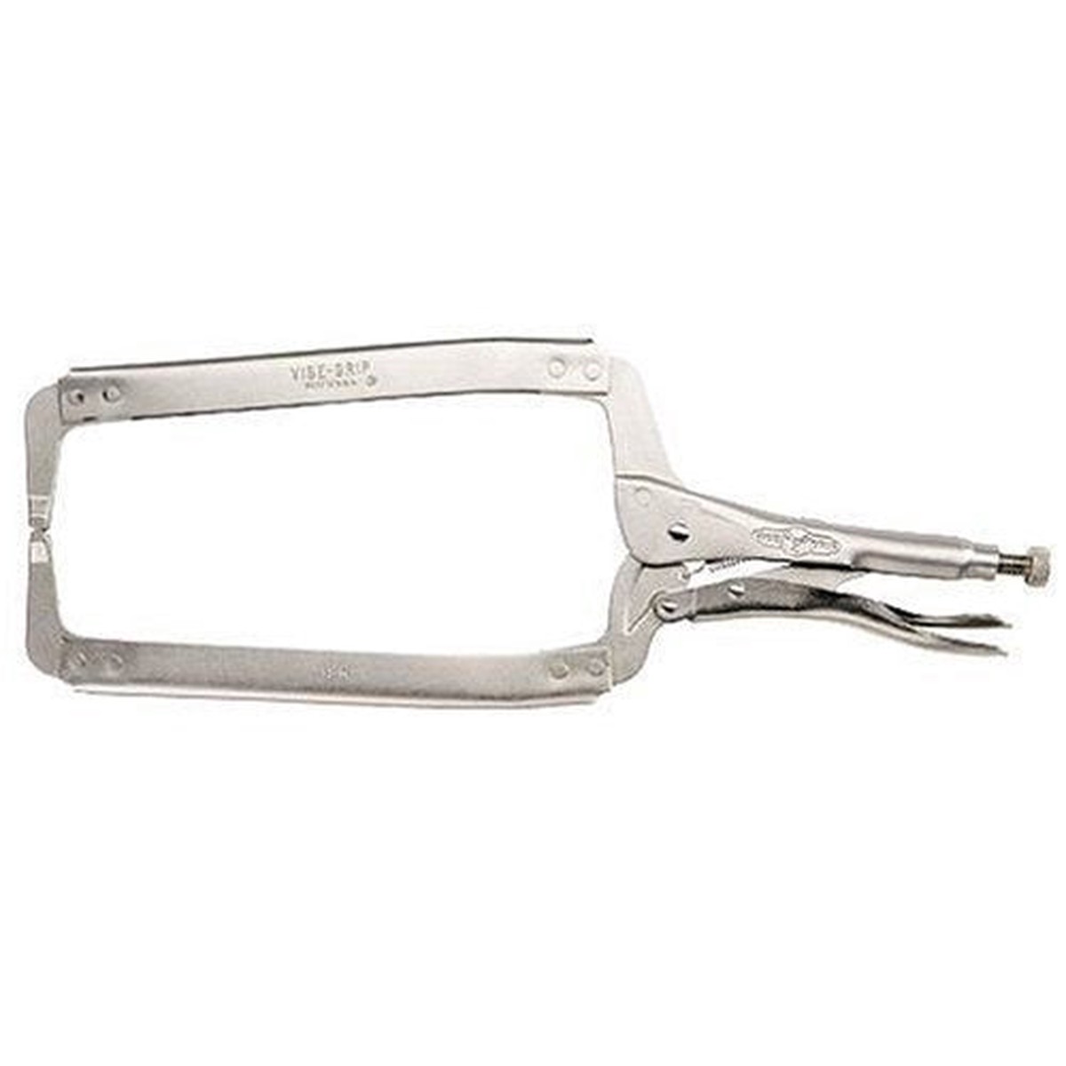 The Original 18 Vice-Grip Locking C-Clamp with Regular Tips (18R)