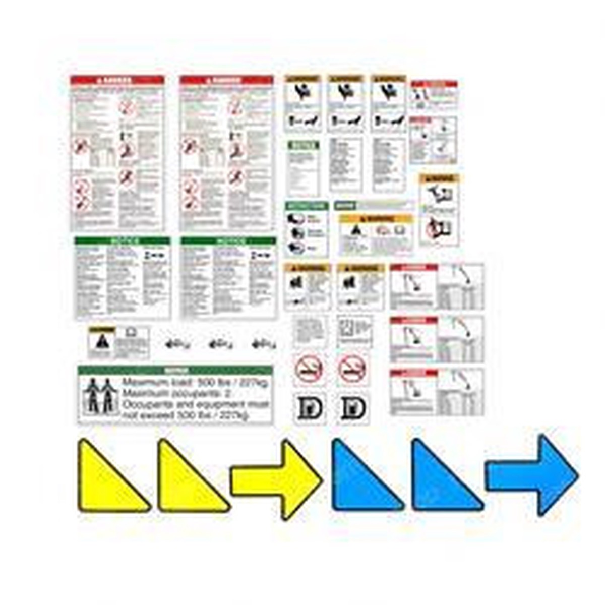 46198 Aftermarket Genie Decal Kit Instruct S40 Diesel