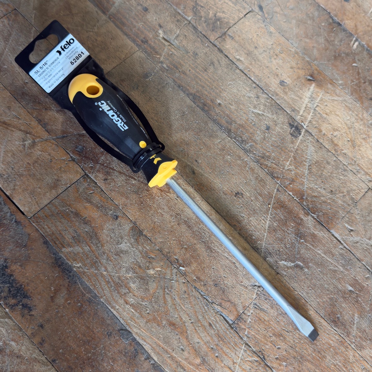 Felo Ergonic 516 x 7 Slotted Screwdriver (52801)