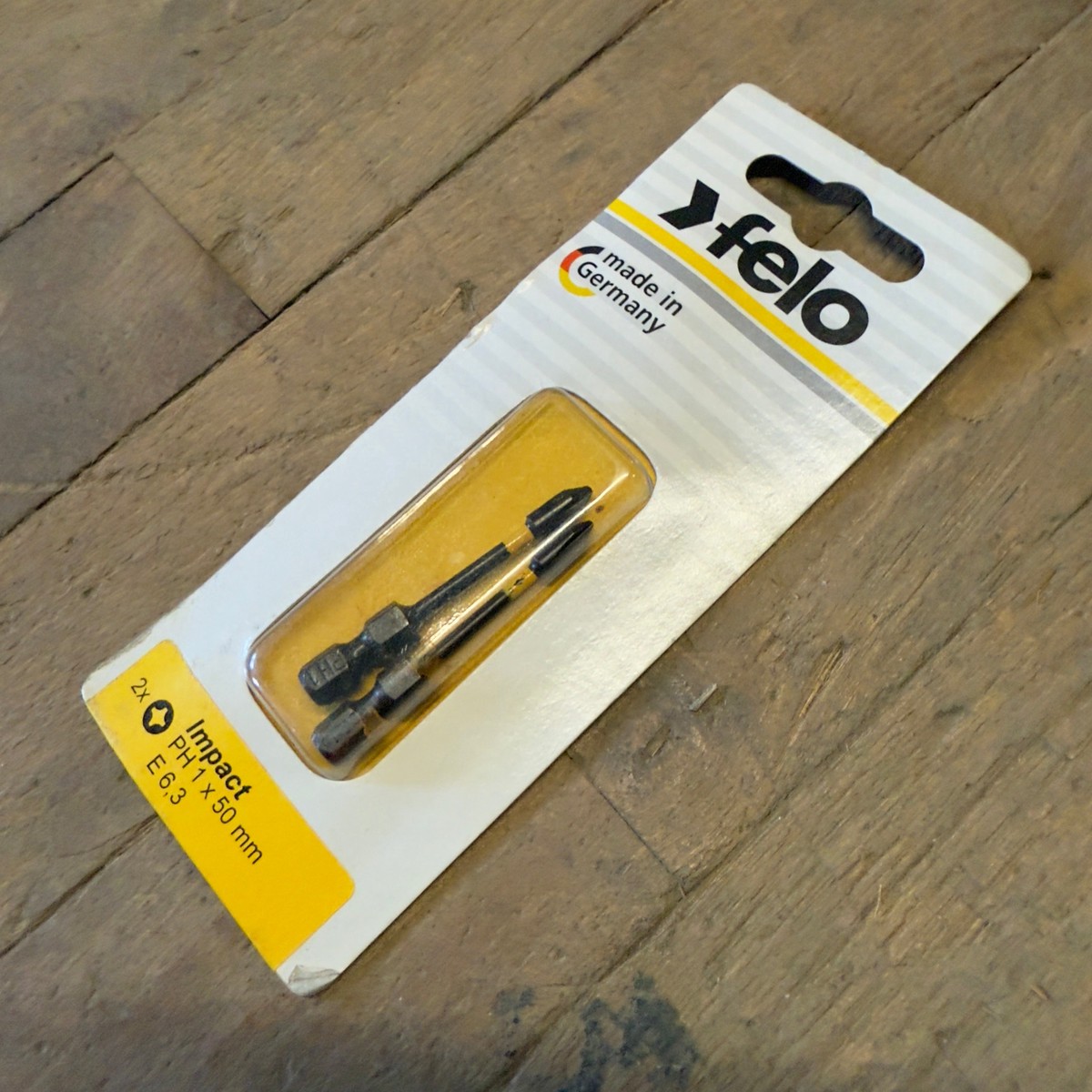 Felo Phillips 1 x 2 Impact Bits - 2pc (63439)