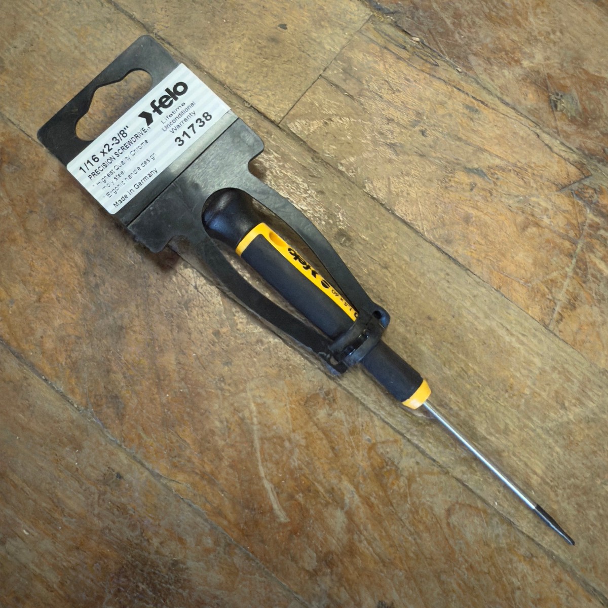 Felo Precision Slotted Screwdriver 116 x 2 38 (31738)