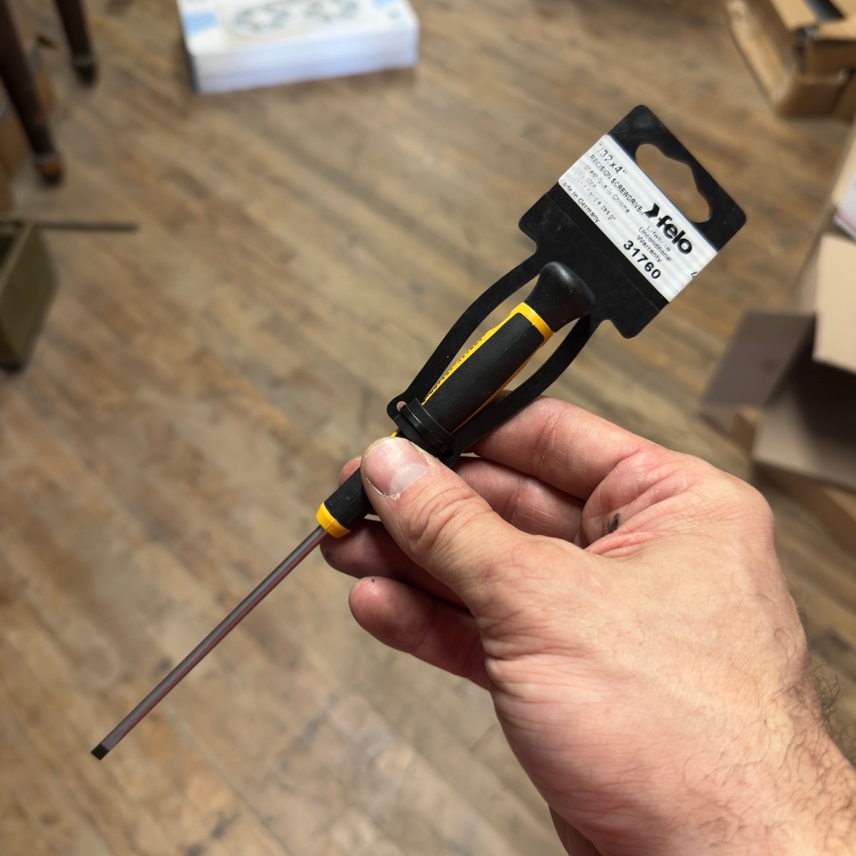 Felo Precision Slotted Screwdriver 532 x 4 (31760)