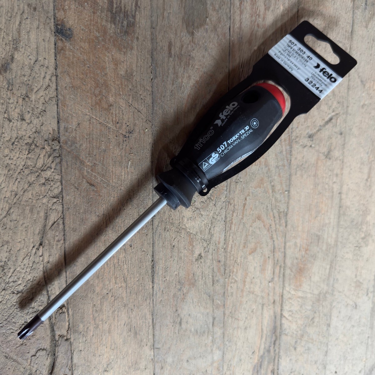 Felo TR30 x 45 Tamper Resistant Torx Screwdriver (32244)