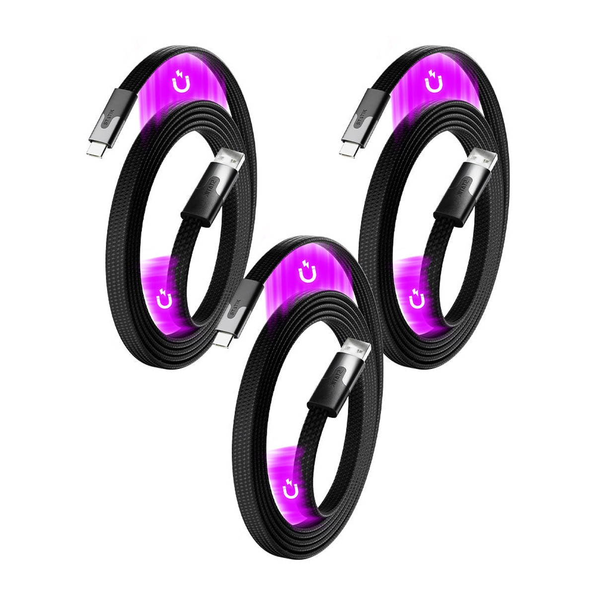 3 Pack MagStack Slim Cable Multipack