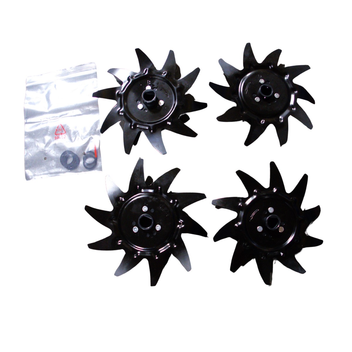 8-Inch Replacement Cultivator Tiller Tines (4 Pack) R0201824-00