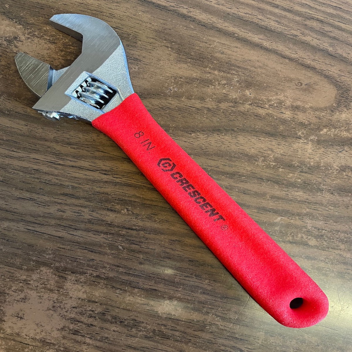 8 Crescent Chrome Adjustable Wrench w Cushion Grip (AC18C)