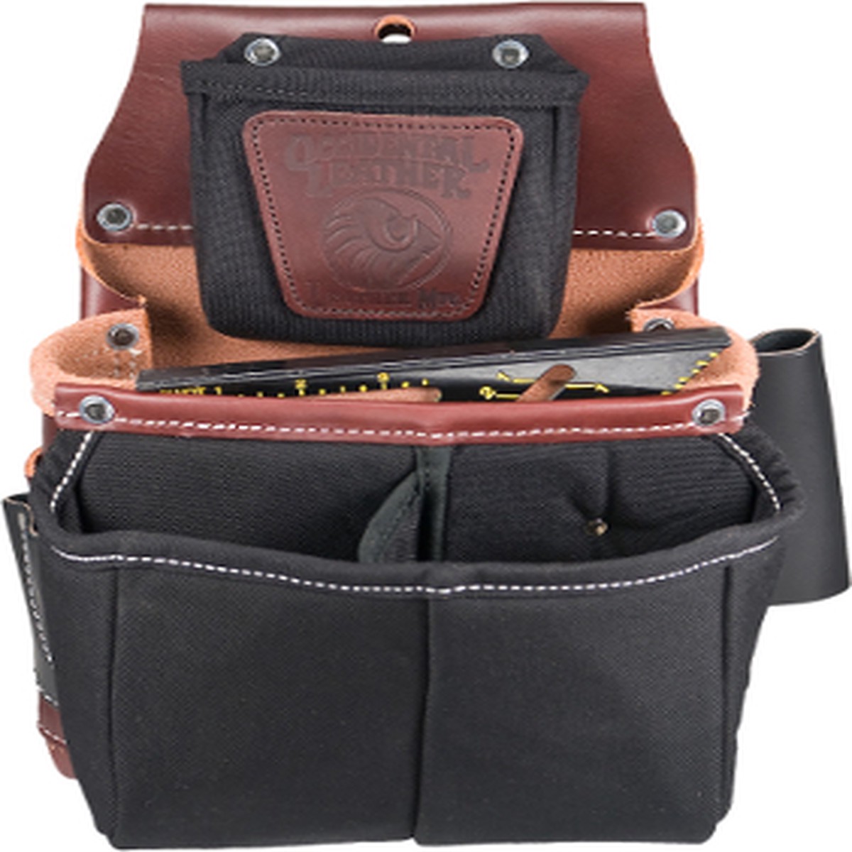 Occidental No 5564 - Belt Worn Fastener Bag w Divided Nylon DB (5564)