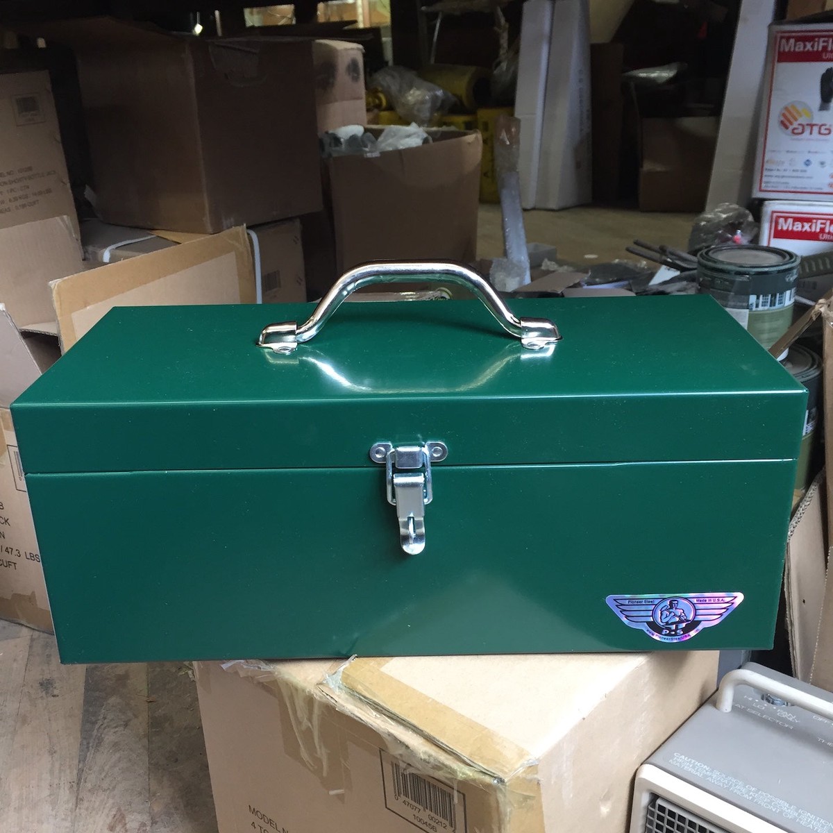 Pioneer 16x7x6-14 Green Utility Box (1316-01)