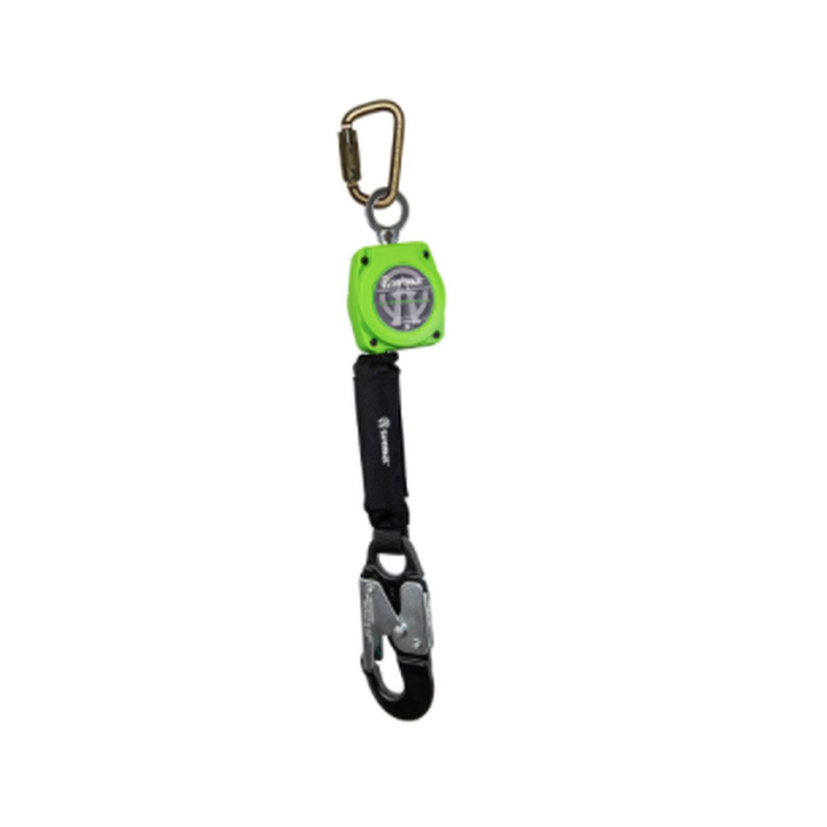 Safewaze 6 Single-Web Retractable w Aluminum Snap Hook Steel Carabiner (019-5045)