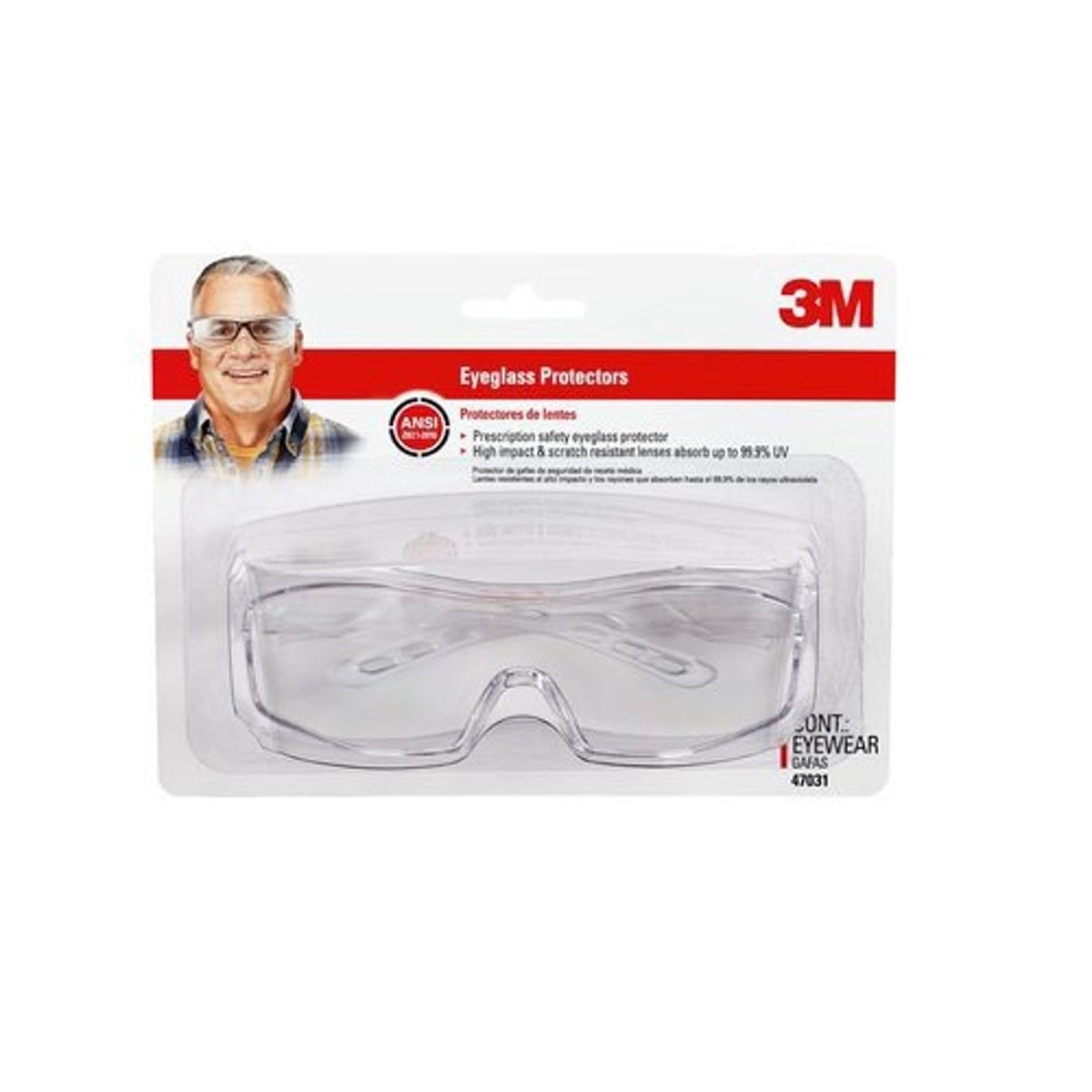 3M 47031H1-DC Safety Eyewear Clear