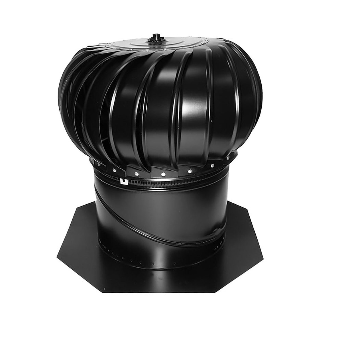 Air Vent TIBS1401 Roof Vent Black Aluminum