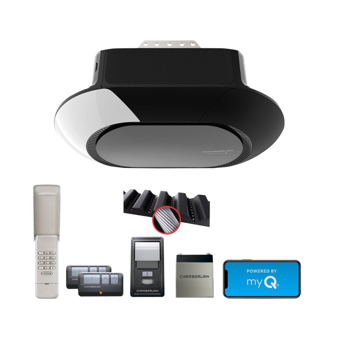 Chamberlain B4613T Garage Door Opener 34 HP