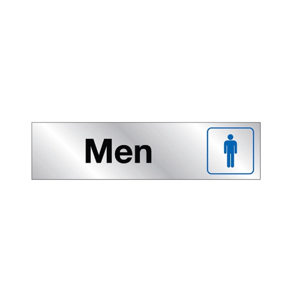HY-KO 478 Self-Adhesive Men Sign 2 Inch x 8 Inch Vinyl