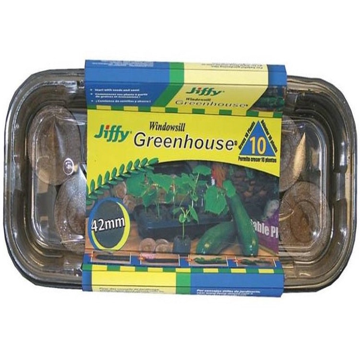 Jiffy J410G Windowsill Greenhouse