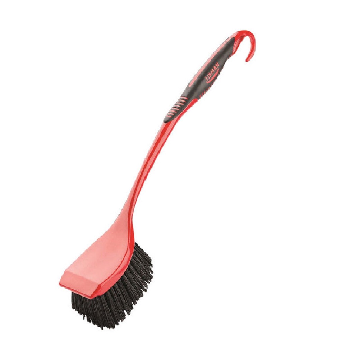 Libman 522 Long Handle Scrub Brush BlackRed