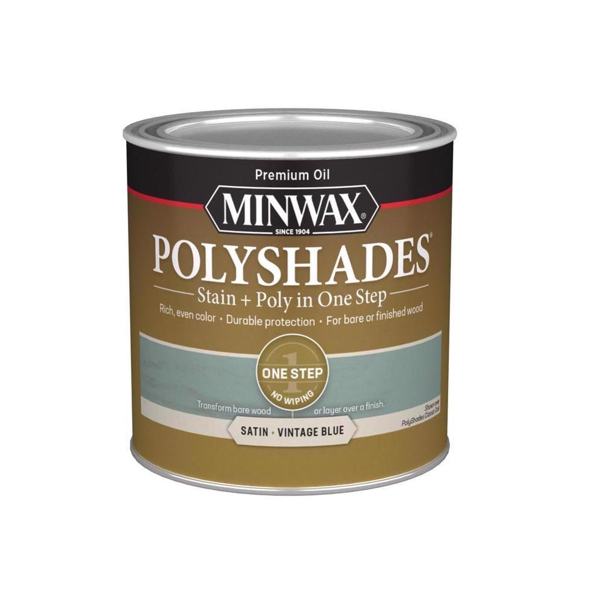 Minwax 213944444 Polyshades Polyurethane Stain and Polyurethane Finish 05 Pint