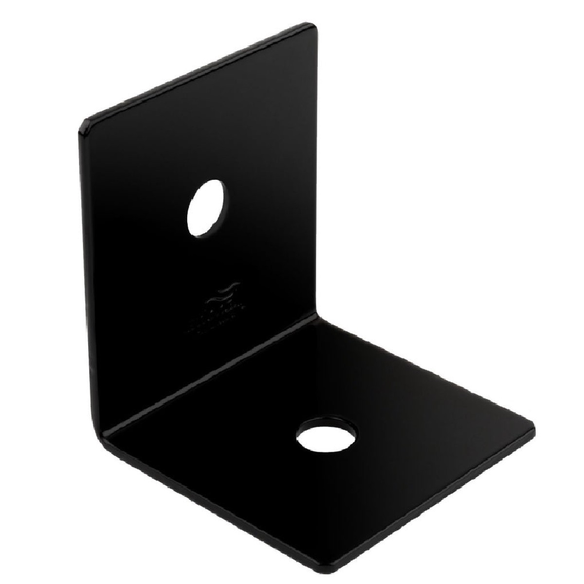 National Hardware N800-201 Heavy Angle Steel Black