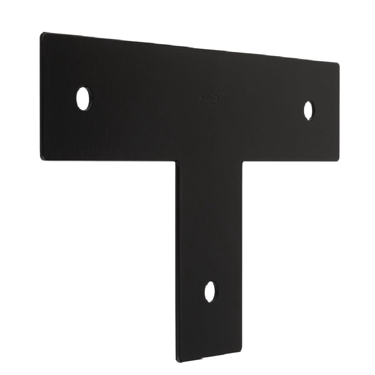 National Hardware N800-212 T Strap Black Steel