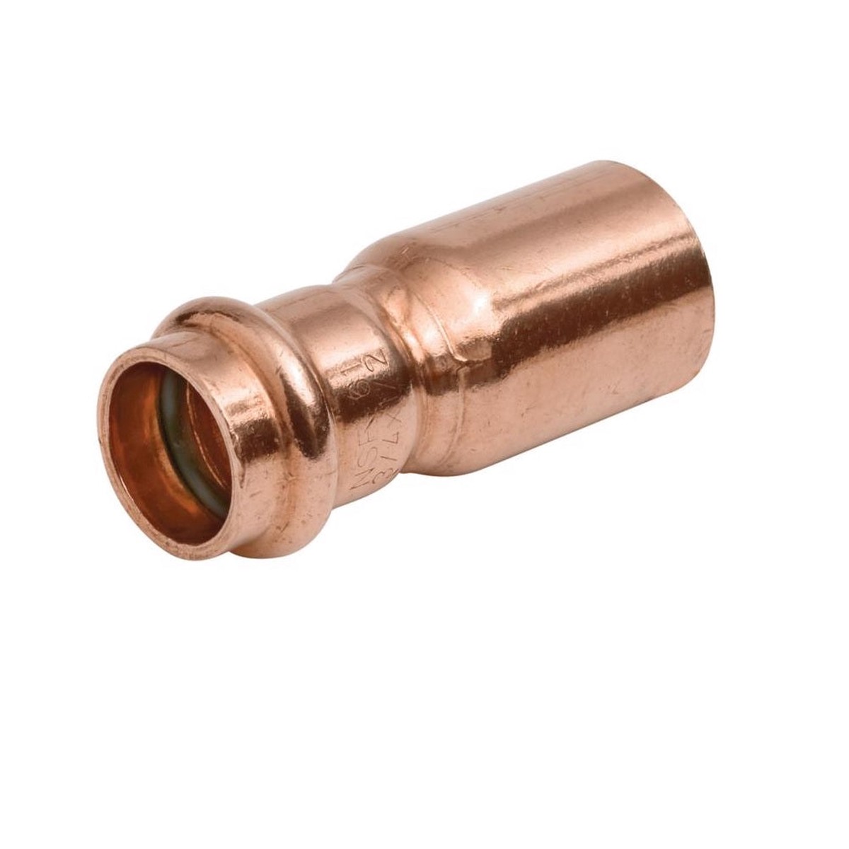 Nibco 9008105PCU Wrought Copper Reducing Coupling 34 Inch X 12 Inch