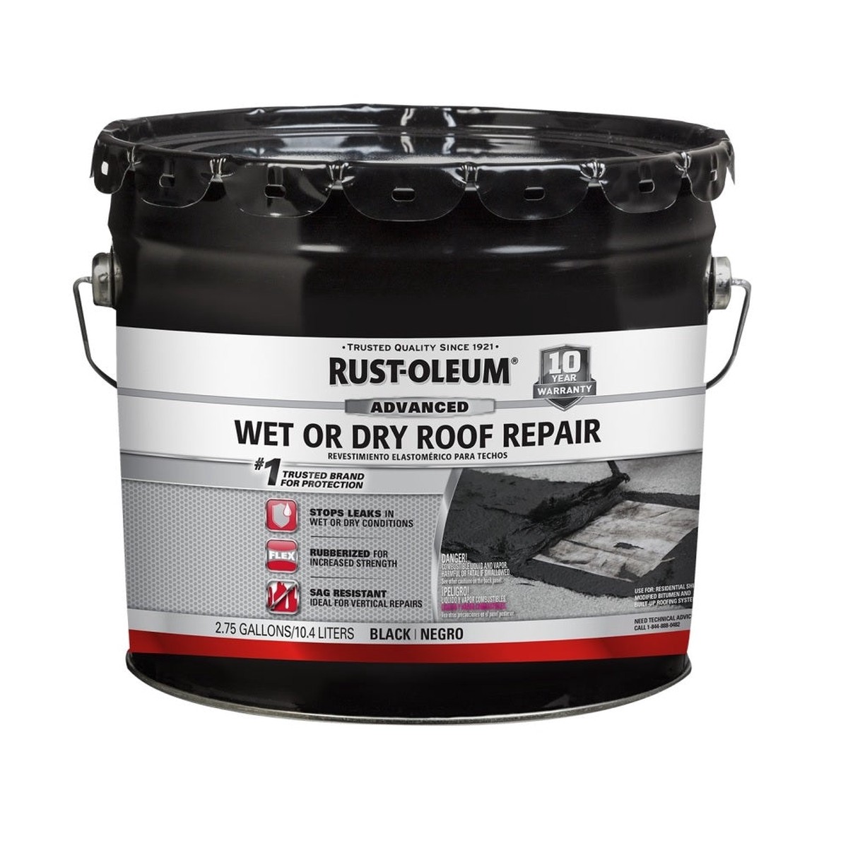 Rust-Oleum 347431 Wet Roof Repair 275 Gallon