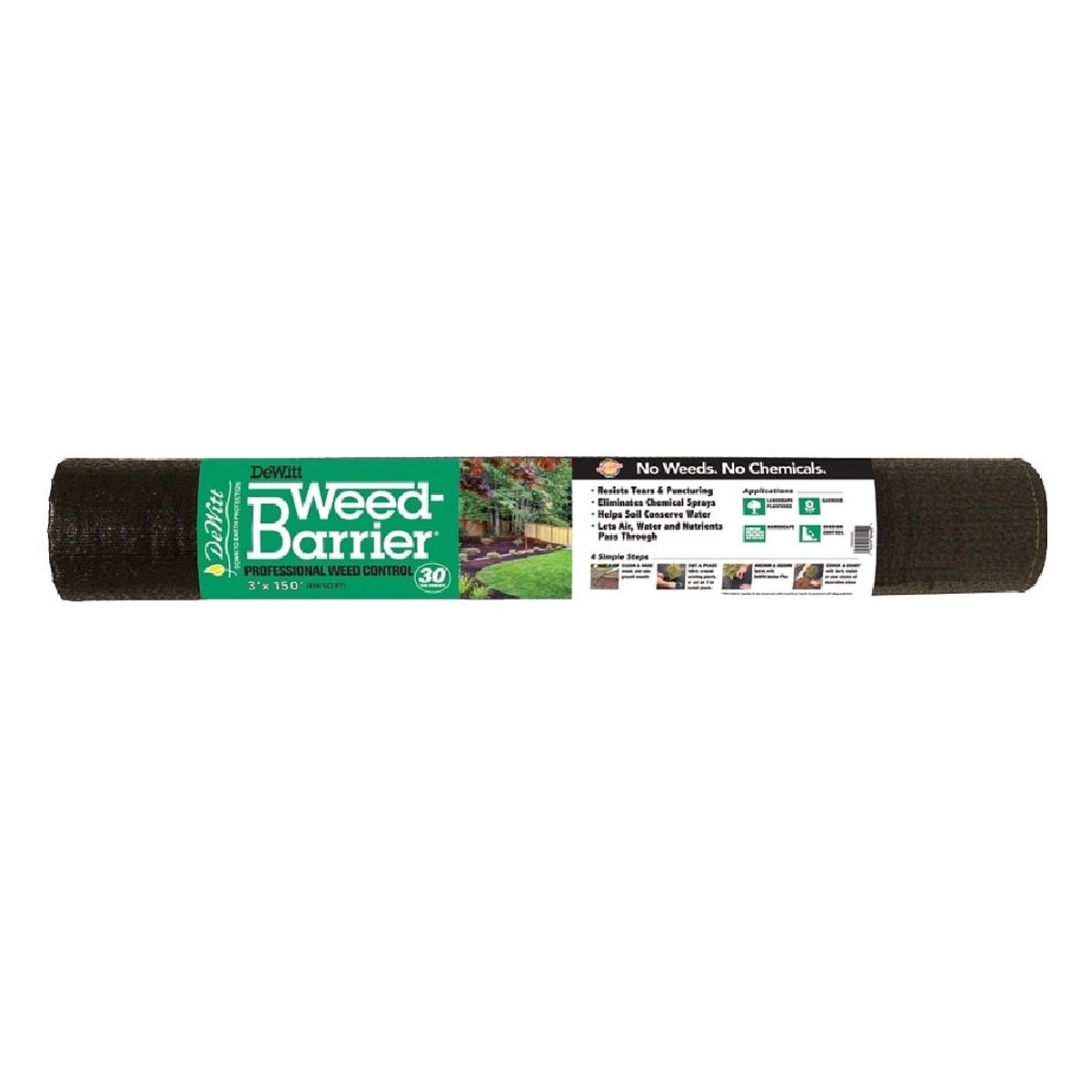 DeWitt DWB303150 Weed Barrier Polypropylene Black
