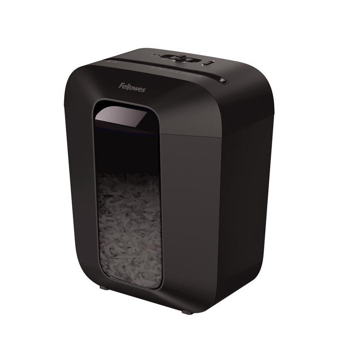 Fellowes 4402801 Powershred L Cross-Cut Shredder Black