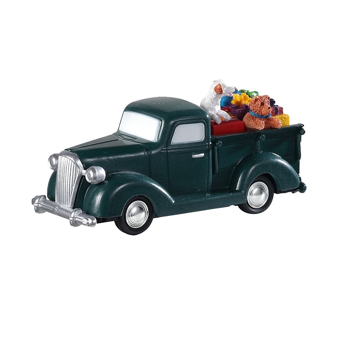 Lemax 94579 Christmas Village Bringing Presents Home Polyresin